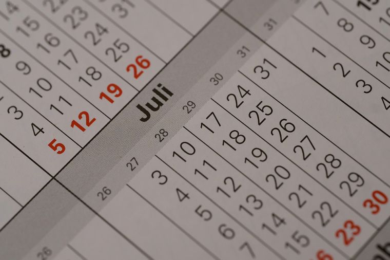 Foto: Kalender